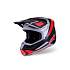 přilba SUPERTECH S-M7 RISE, ALPINESTARS (černá/stříbrná/červená fluo) 2027
