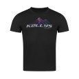 KELLYS Tričko PEAK krátký rukáv Black - XL