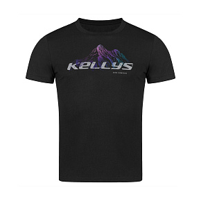 KELLYS Tričko PEAK krátký rukáv Black - XL KELLYS Tričko PEAK krátký rukáv Black - XL