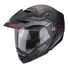 Moto přilba SCORPION ADX-2 CARRERA matná černo/červená Moto přilba SCORPION ADX-2 CARRERA matná černo/červená