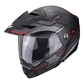 Moto přilba SCORPION ADX-2 CARRERA matná černo/červená - S PINLOCKEM Moto přilba SCORPION ADX-2 CARRERA matná černo/červená - S PINLOCKEM