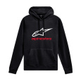 Alpinestars Always 2.0 mikina Černo/bíla/červená