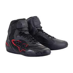 boty FASTER-3 RIDEKNIT, ALPINESTARS (černá/tmavě šedá/červená) boty FASTER-3 RIDEKNIT, ALPINESTARS (černá/tmavě šedá/červená)
