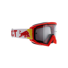 Red Bull Spect motokrosové brýle WHIP červené s čirým sklem