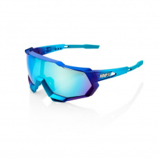 Speedtrap - Matte Metallic Into the Fade - Blue Topaz Multilayer Mirror Lens Speedtrap - Matte Metallic Into the Fade - Blue Topaz Multilayer Mirror Lens