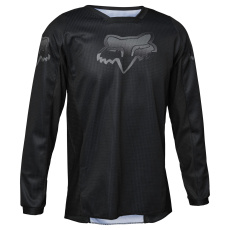 Dětský MX dres Fox Kids Blackout Jersey Black/Black Dětský MX dres Fox Kids Blackout Jersey Black/Black