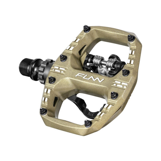FUNN CLAST Single side SPD pedály - pilsner