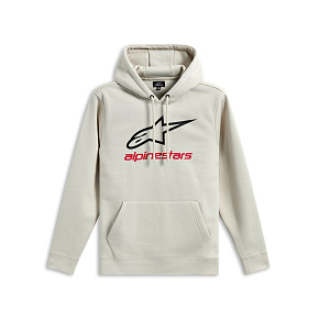 mikina ALWAYS HOODIE 3, ALPINESTARS (bílá off white/černá/červená) mikina ALWAYS HOODIE 3, ALPINESTARS (bílá off white/černá/červená)