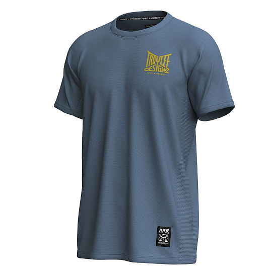 TLD PÁNSKÝ DRES S KRÁTKÝM RUKÁVEM SKYLINE RIDE TEE HANDLEBAR SLATE (38270100)