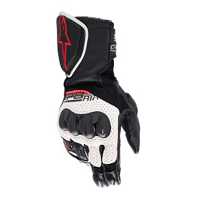 rukavice SP-8 AIR, ALPINESTARS (bílá/černá/červená) 2026 rukavice SP-8 AIR, ALPINESTARS (bílá/černá/červená) 2026
