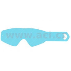 strhávací slídy plexi pro brýle XBRAND, Q-TECH (10 vrstev v balení, čiré)