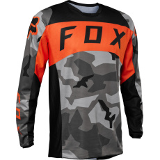 Pánský MX dres Fox 180 Bnkr Jersey Grey Camo 