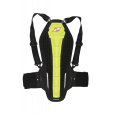 Chránič páteře ZANDONA HYBRID BACK PRO X8 (178-187cm) 1308 fluo žlutý LEVEL2