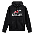 mikina RIDE HOODIE 3, ALPINESTARS (černá/bílá/červená)