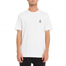 Pánské triko Volcom Iconic Stone Ss Tee White Pánské triko Volcom Iconic Stone Ss Tee White