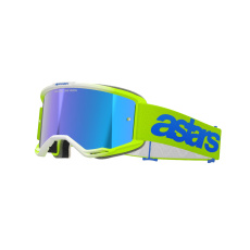 brýle VISION 5 BLAZE, ALPINESTARS (žlutá fluo/modrá, zrcadlové modré plexi) 2025 brýle VISION 5 BLAZE, ALPINESTARS (žlutá fluo/modrá, zrcadlové modré plexi) 2025
