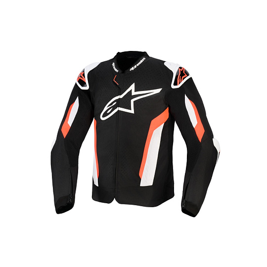 bunda T-GP AIR, ALPINESTARS (černá/červená fluo) 2026