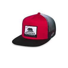kšiltovka CALI GRADIENT TRUCKER, ALPINESTARS (červená/černá/bílá) kšiltovka CALI GRADIENT TRUCKER, ALPINESTARS (červená/černá/bílá)