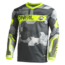 O´Neal dres ELEMENT CAMO šedá/žlutá O´Neal dres ELEMENT CAMO šedá/žlutá