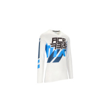 dres MX X -FLEX THREE bílá/modrá dres MX X -FLEX THREE bílá/modrá