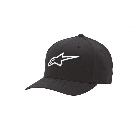 Alpinestars Corporate Flexfit kšiltovka BlackWhite velikost L/XL