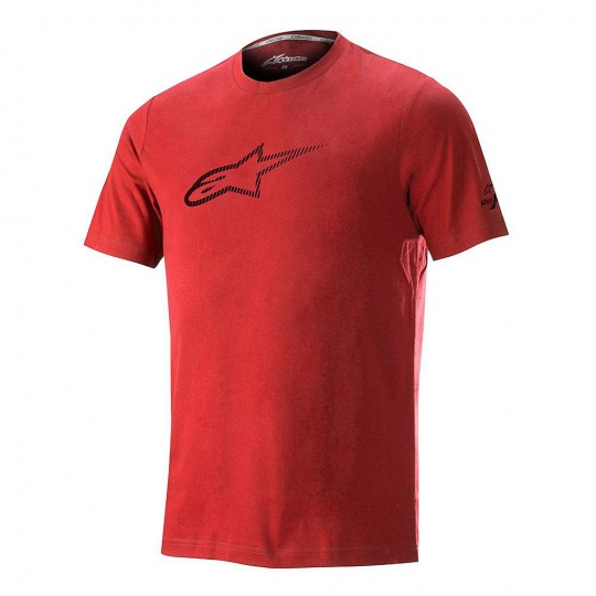 Alpinestars Ageless V2 Tech Tee Ride Dry - Red - velikost L