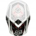 Náhradní kšilt Fox 2014 V2 Overseer Helmet Visor Black 