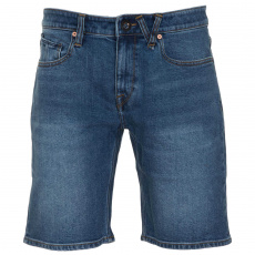 Pánské šortky Volcom Solver Denim Short Cowboy Blues Pánské šortky Volcom Solver Denim Short Cowboy Blues