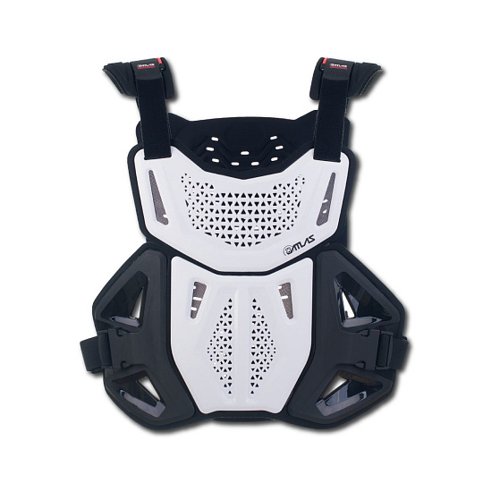 chránič hrudníku ATLAS DEFENDER II HYBRID Ai CE1 (bílý)