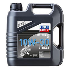 LIQUI MOLY Motorbike 4T 10W30 Street, syntetický motorový olej 4 l