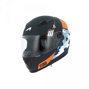 Moto přilba ASTONE GT2 ARMY matná černo/oranžová Moto přilba ASTONE GT2 ARMY matná černo/oranžová