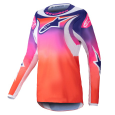 dres STELLA FLUID WURX, ALPINESTARS, dámský (multicolor/bílá) 2025 dres STELLA FLUID WURX, ALPINESTARS, dámský (multicolor/bílá) 2025
