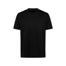 Tričko Oracle Red Bul Racing edice TONAL černé s logem - S