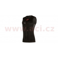termoprádlo tílko TECH, ALPINESTARS (černá/červená) termoprádlo tílko TECH, ALPINESTARS (černá/červená)