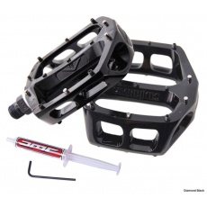 DMR Bikes V8 Grease Port pedály - Diamond Black černé DMR Bikes V8 Grease Port pedály - Diamond Black černé