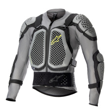 chránič těla BIONIC ACTION 2, ALPINESTARS (šedá/černá/žlutá fluo) 2023 chránič těla BIONIC ACTION 2, ALPINESTARS (šedá/černá/žlutá fluo) 2023