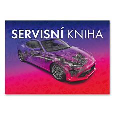univerzální servisní kniha vozidla, pro 36 záznamů, formát A5