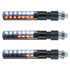 sekvenční LED blinkry Nightslider 2 v 1, přední vč. denního svícení, OXFORD (sada vč. odporů, pár) sekvenční LED blinkry Nightslider 2 v 1, přední vč. denního svícení, OXFORD (sada vč. odporů, pár)