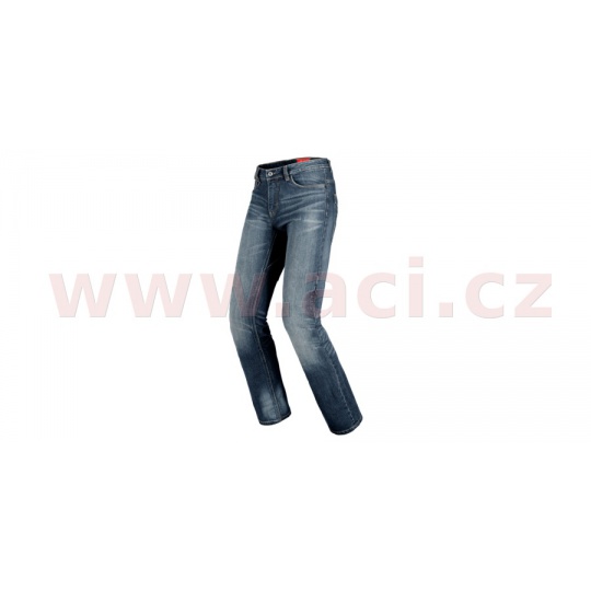 jeansy J TRACKER, SPIDI (tmavě modrá sepraná, obšívka Cordura®/denim bavlna)