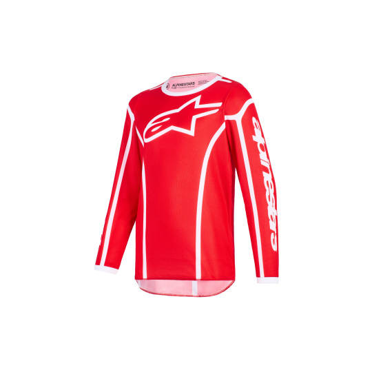 dres FLUID APEX YOUTH, ALPINESTARS, dětské (červená/bílá) 2026