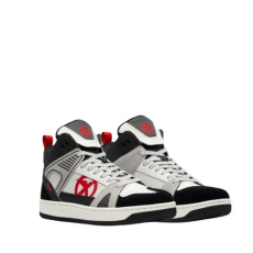 Moto boty XPD MOTO-1 SNEAKERS černo/bílé + DÁREK