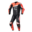 jednodílná kombinéza GP PLUS 4, TECH-AIR kompatibilní, ALPINESTARS (černá/červená fluo/bílá) 2024