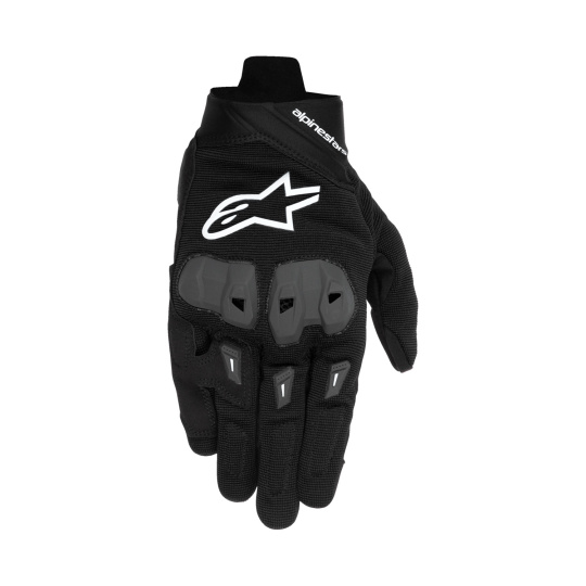 rukavice SP X 1, ALPINESTARS (černá/bílá) 2025