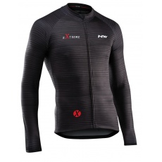Pánský dres Northwave Extreme 4 Jersey ong Sleeves Black/Dark Red Pánský dres Northwave Extreme 4 Jersey ong Sleeves Black/Dark Red