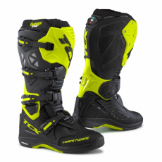 Moto boty TCX COMP EVO MICHELIN černo/fluo žluté