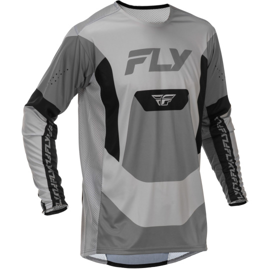 dres LITE, FLY RACING - USA 2026 (šedá/černá)
