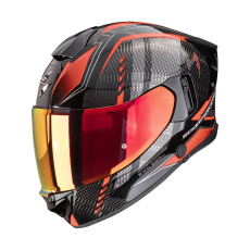 Moto přilba SCORPION EXO-530 AIR THERAS metalická černo/červená Moto přilba SCORPION EXO-530 AIR THERAS metalická černo/červená