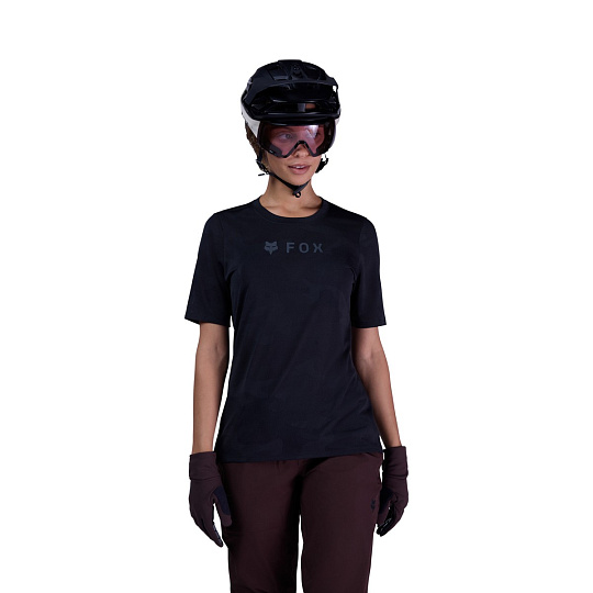 Dámský cyklo dres Fox W Ranger Tru Dri s Jersey  Black