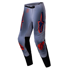 kalhoty SUPERTECH LIPAN, ALPINESTARS (šedá/oranžová fluo)