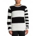 Pánský svetr Volcom Edmonder Striped Black 